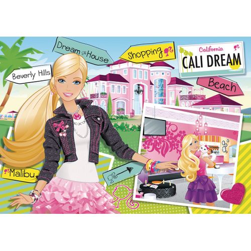 Clementoni Barbie - Dream House - Puzzle 104 Pièces