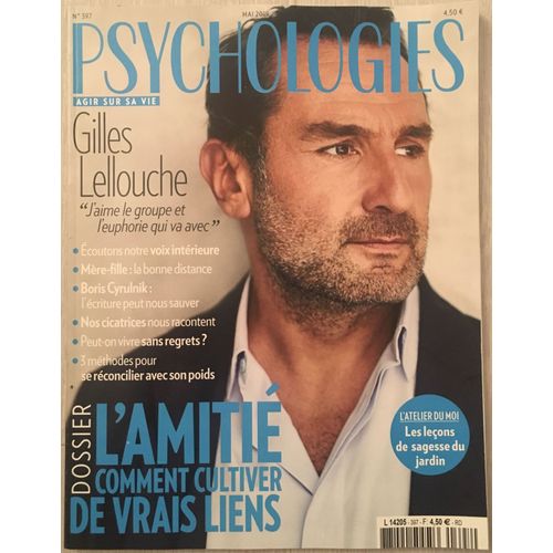 Magazine Psychologie Gilles Lellouche