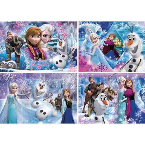 Clementoni La Reine Des Neiges - Puzzles 20+60+100+180 Pièces