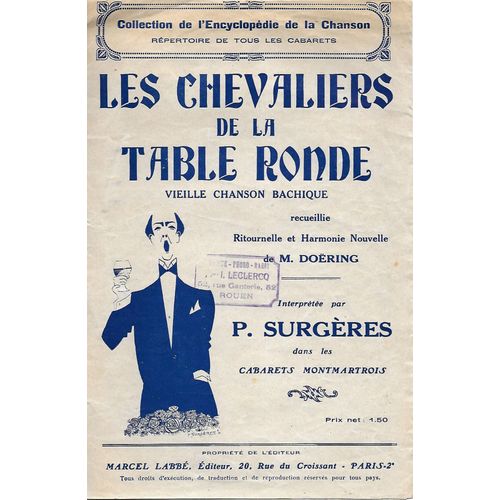 Les Chevaliers De La Table Ronde