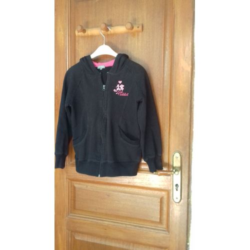 Blouson Sweat A Capuche Noir Fille 16 Ans