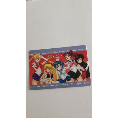 Carte Autocollante Sailor Moon