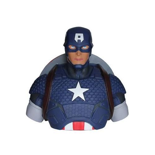 Marvel Comics Buste / Tirelire Captain America 22 Cm