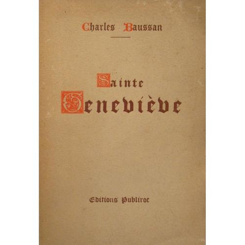 Charles Baussan Sainte Genevieve 1930 Publiroc