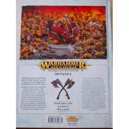 Battletome: Orruks Ironjawz (hardback)