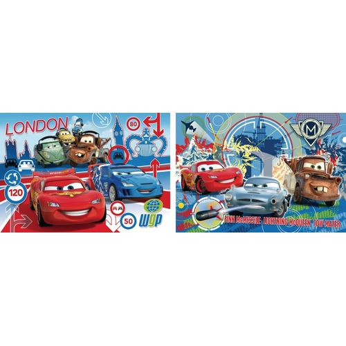 Puzzles Enfant Supercolor 2x20 Pièces - Cars