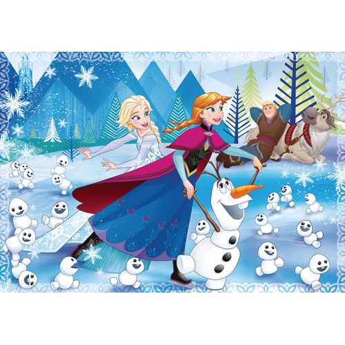 Puzzles Enfant Supercolor 104 Pièces Maxi - Frozen