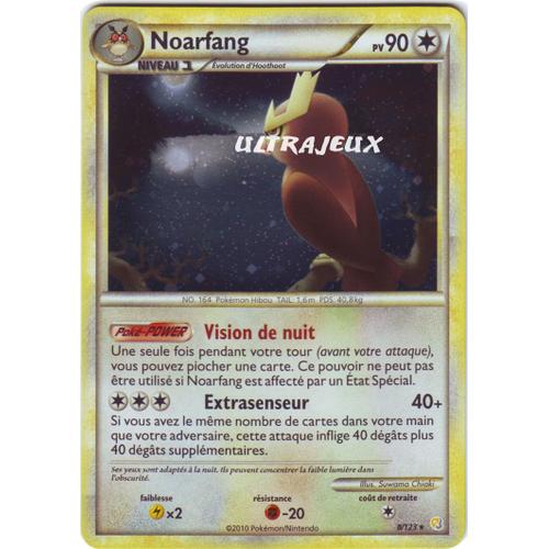 Pokémon - 8/124 - Noarfang - Heartgold Soulsilver - Holo Rare