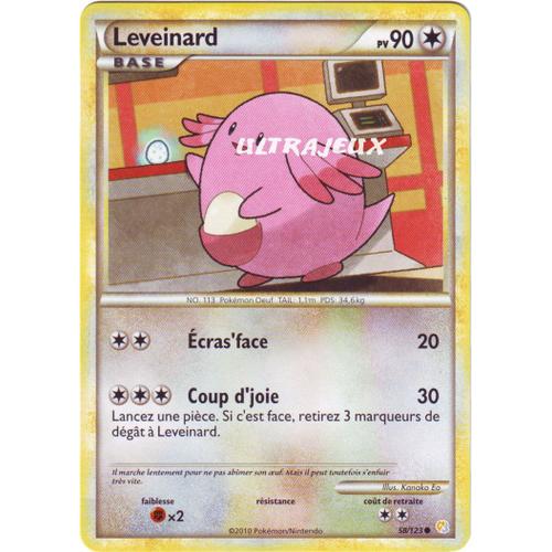 Pokémon - 58/124 - Heartgold Soulsilver - Leveinard - Commune