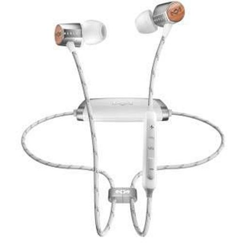 Marley Uplift 2 BT Bluetooth Ecouteurs intra-auriculaire micro-casque, résistant à l'eau argent