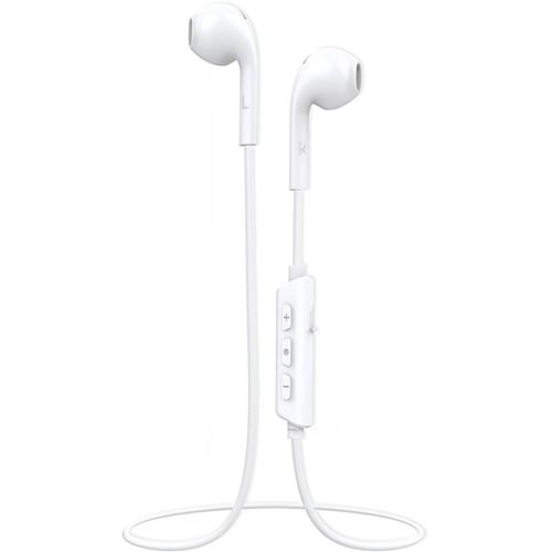 Vivanco SMART AIR BRIGHT WHITE Bluetooth pour le sport Ecouteurs intra-auriculaire micro-casque blanc