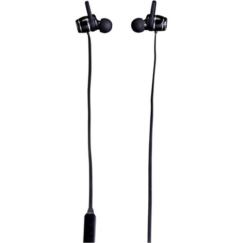 Lenco EPB-030BK Bluetooth pour le sport Ecouteurs intra-auriculaire micro-casque, résistant à la sueur noir
