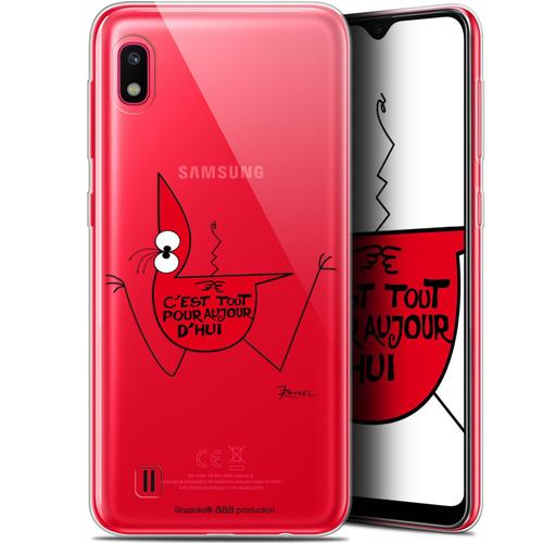 Caseink Coque Pour Samsung Galaxy A10 (6.2 ) [Licence Officielle Collector Les Shadoks® Design C'est Tout - Souple - Ultra Fin - Imprimé En France]