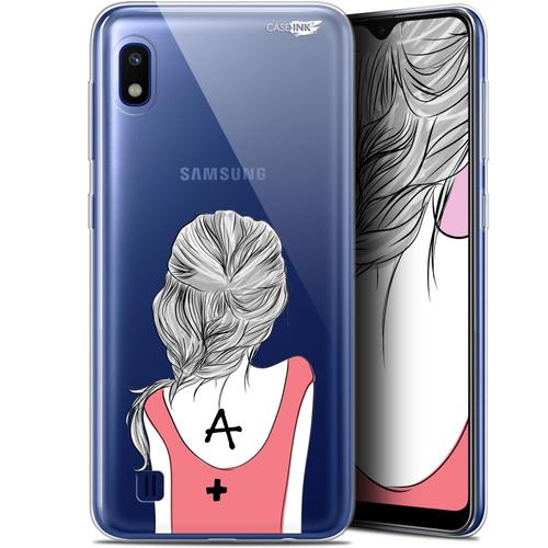 Caseink Coque Pour Samsung Galaxy A10 (6.2 ) Gel Hd [ Nouvelle Collection - Souple - Antichoc - Imprimé En France] See You