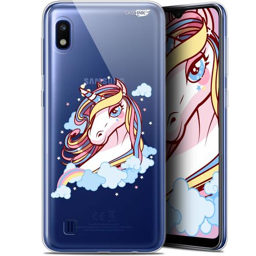 Caseink Coque Pour Samsung Galaxy A10 (6.2 ) Gel Hd [ Nouvelle Collection - Souple - Antichoc - Imprimé En France] Lalicorne