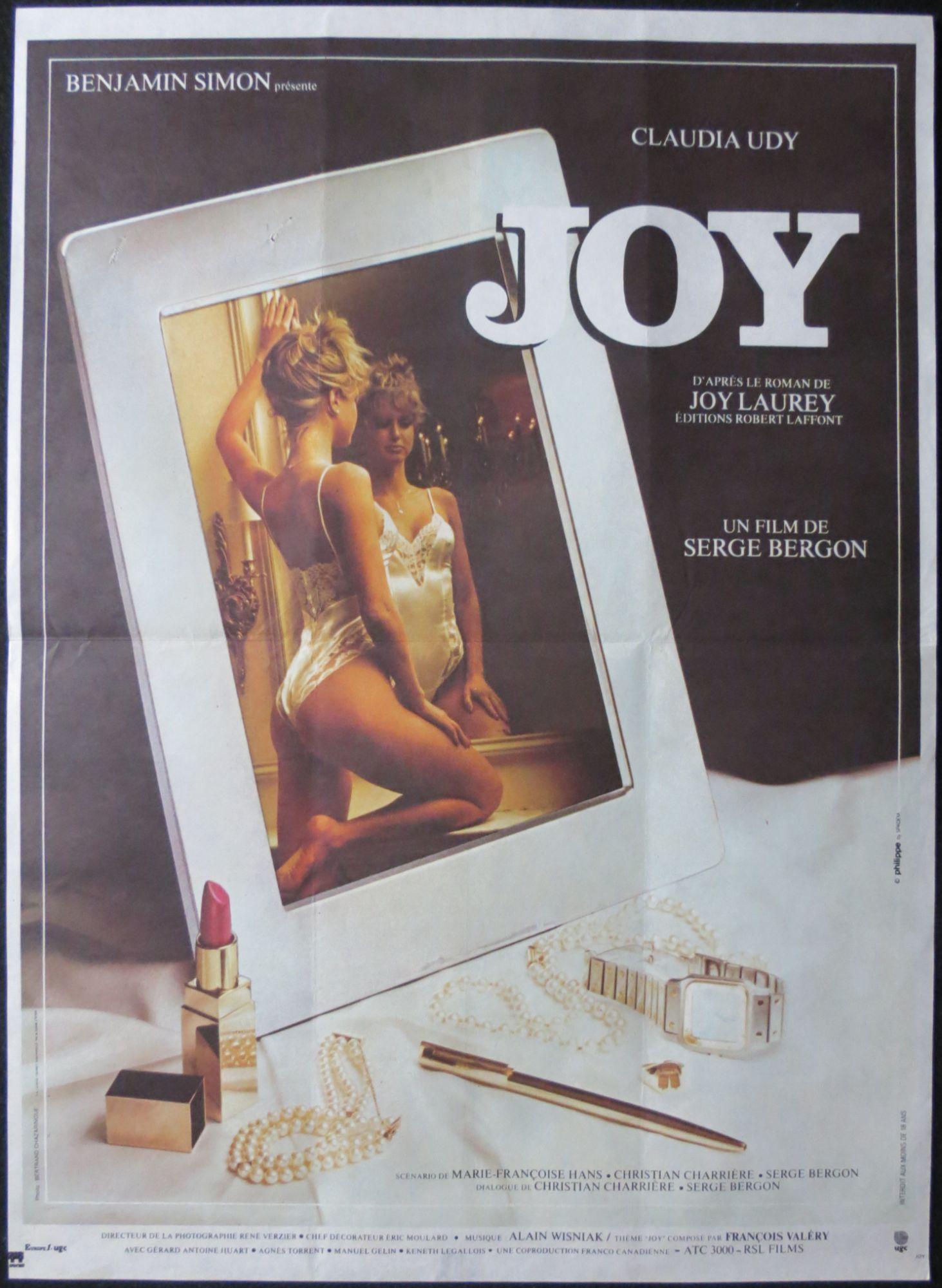 Joy - Film Erotique 1983 R?alis? Par Sergio Bergonzelli Avec Claudia Udy ;  G?rard Antoine Huart - Affiche De Cin?ma Originale 40x60 Cm - Movie Poster  - Roman Joy Laurey | Rakuten