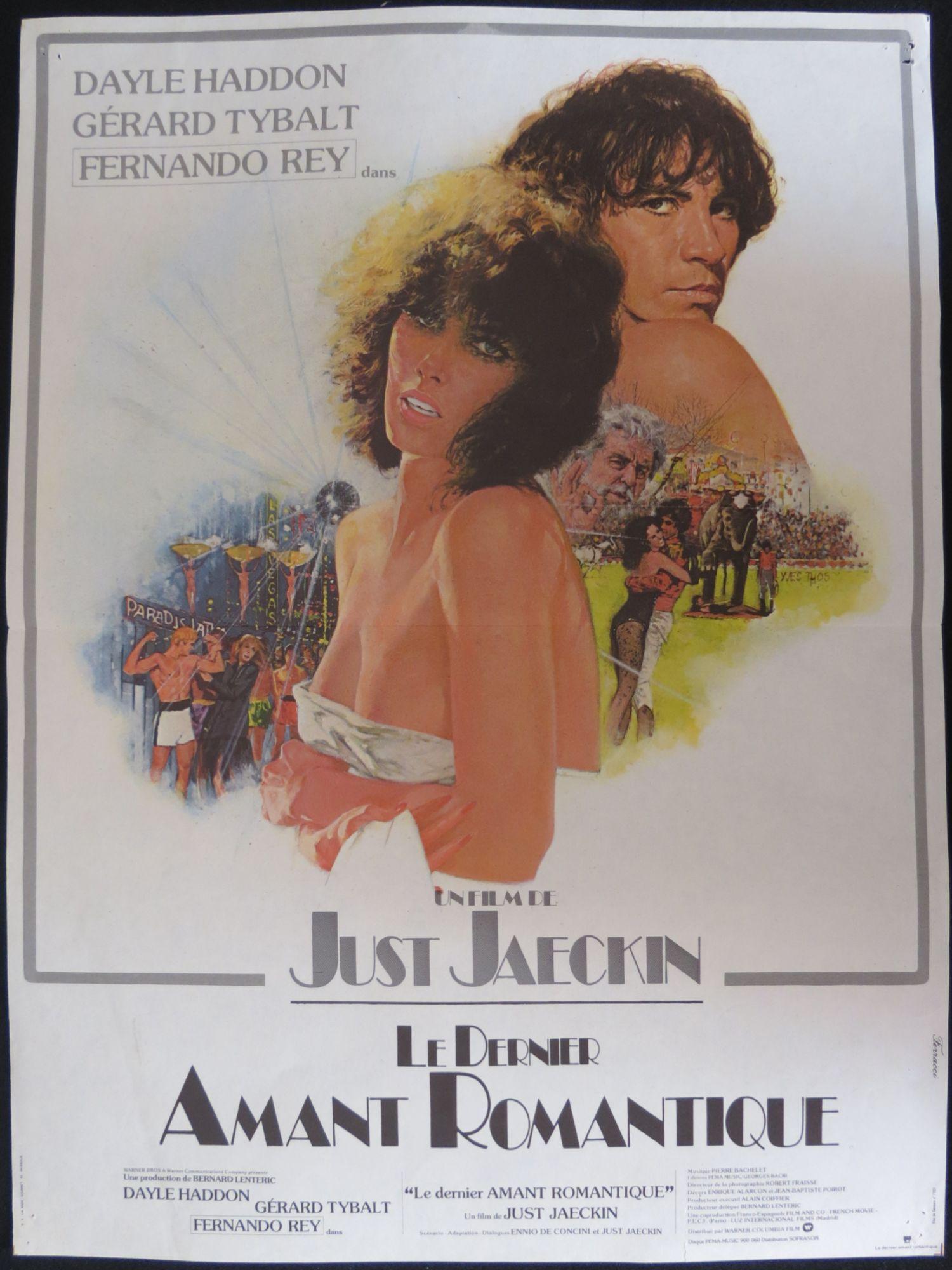 Le Dernier Amant Romantique - Film Erotique 1978 De Just Jaeckin Avec  Albert Dray, Daniel Duval, Fernando Rey - Affiche De Cin?ma Originale 60x40  Cm - Movie Poster - Illustration Ferracci | Rakuten