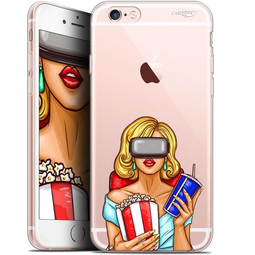 Caseink Coque Pour Apple Iphone 6/6s (4.7 ) Gel Hd [ Nouvelle Collection - Souple - Antichoc - Imprimé En France] Au Cinema