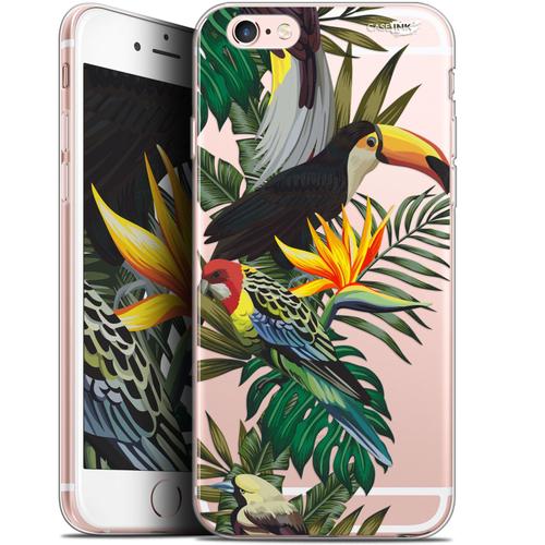 Caseink Coque Pour Apple Iphone 6/6s (4.7 ) Gel Hd [ Nouvelle Collection - Souple - Antichoc - Imprimé En France] Toucan Tropical