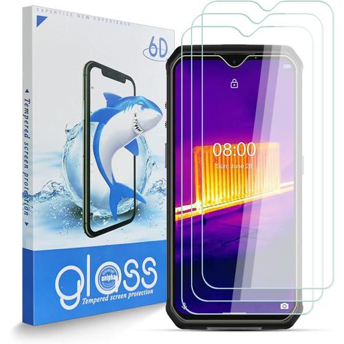 Protecteur D'écran En Verre Trempé Pour Ulefone Armor 9e, Film De Protection De Dureté 9h, Anti-Rayures, Sans Bulles, Film De Protection Transparent Pour Ulefone Armor 9e 3 Pièces