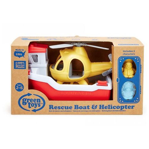 Green Toys Bateau De Sauvetage