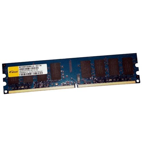 2Go RAM Elixir M2Y2G64TU8HB0J-3C DIMM DDR2 PC2-5300U 667Mhz 240Pin 2Rx8 1.8v CL5