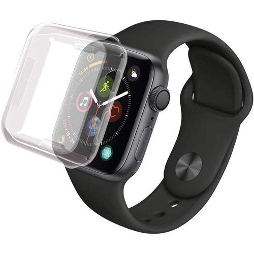 Coque Apple Watch Series 4 40mm, Iwatch 4 Case Protection Ecran Couverture Complète Ultra Transparent Film Protection En Tpu Souple Convient Pour Apple Watch Series 4 40mm