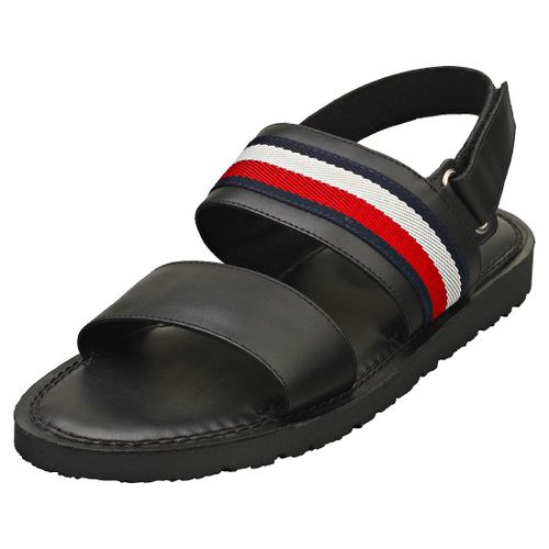 Tommy Hilfiger Core Strappy Sandals De Marche Noir