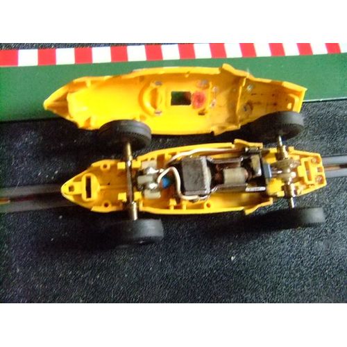 Scalextric Triang Ferrari V6 Amarillo Guia Fija Made In Spain-Scalextric
