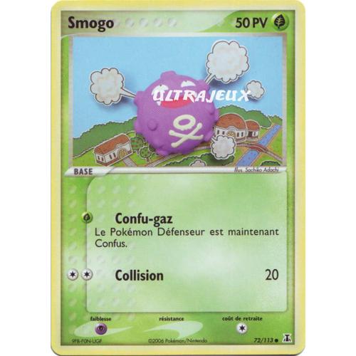 Pokémon - 72/114 - Ex - Espèces Delta - Smogo - Commune