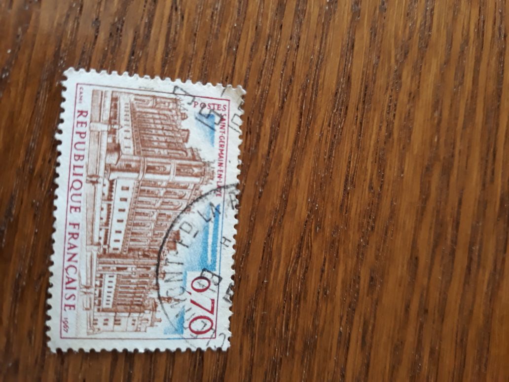 Timbre France Chateau Saint Germain En Laye Tp5