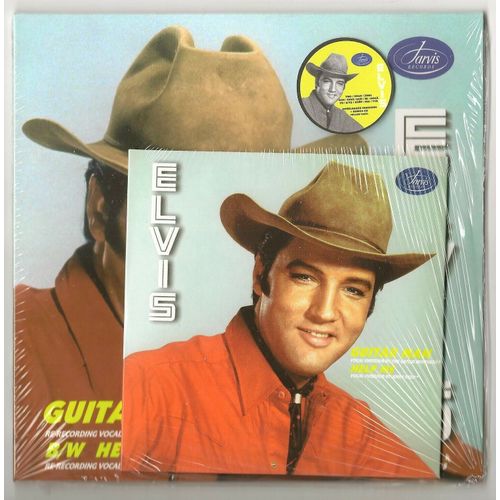 Guitar Man / Help Me 45 Tours Yellow Vinyl Jaune + Cd Bonus