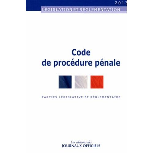 Code De Procédure Pénale