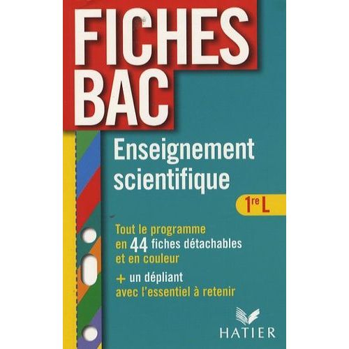 Enseignement Scientifique 1e L - Thèmes Obligatoires Et Thèmes Au Choix