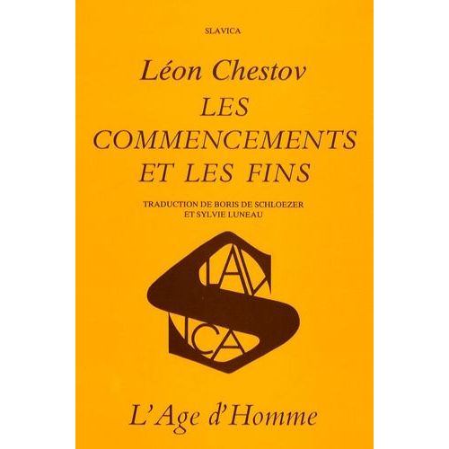 Les Commencements Et Les Fins