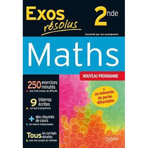 Maths 2de, Exos Résolus