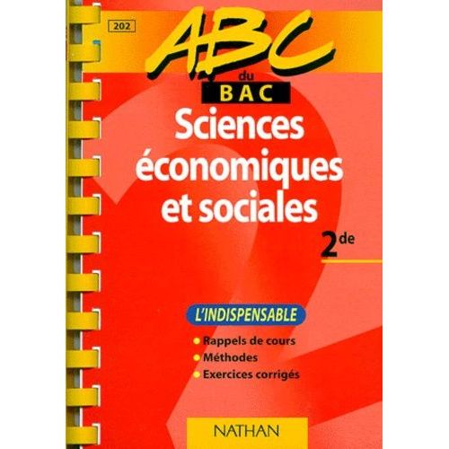 Sciences Économiques Et Sociales, 2de