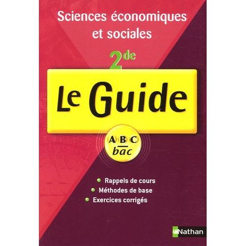 Sciences Économiques Et Sociales 2e