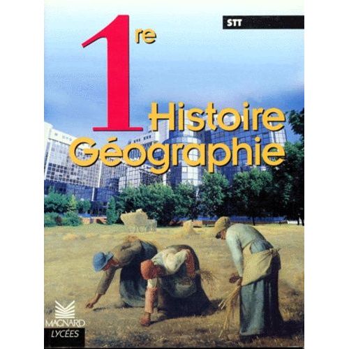 Histoire, Géographie, 1re Stt