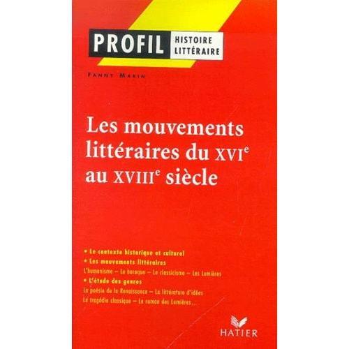 Les Mouvements Littéraires Du Xvième Au Xviiième Siècle