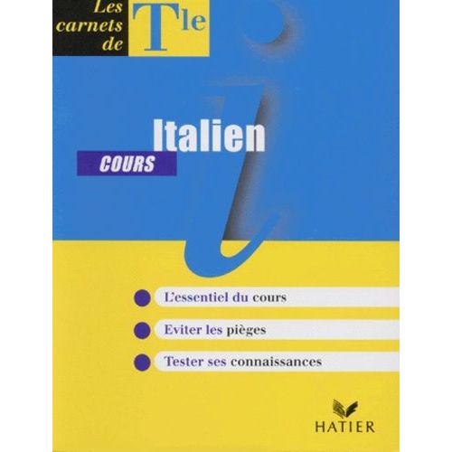 Italien Terminale - Cours