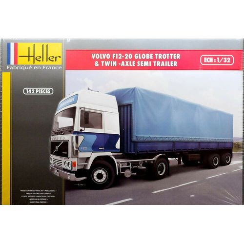 Puzzle 145 Pièces Volvo F12-20 Globe Trotter & Container Semi Trailer