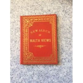 New Album Of Malta Views : Dépliant De 28 Vues De Malte