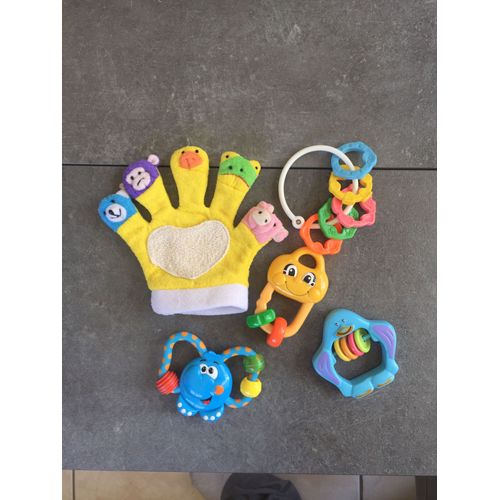 Lot De 5 Petits Jouets Eveils Enfants