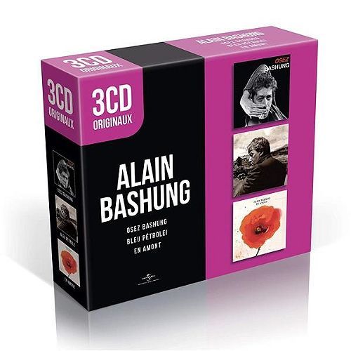 3cd Originaux : Bleu Pétrole - En Amont - Osez Bashung - Edition 3 Cd Cristal Sous Fourreau. + Box