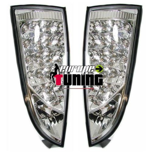 Feux Arrieres Noirs A Leds Pour Ford Focus De 1998 A 2005