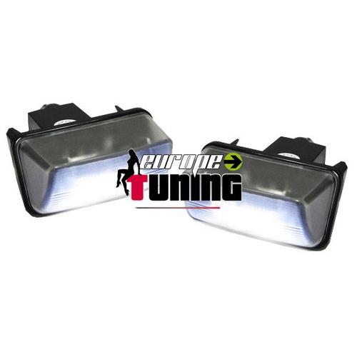 Leds Plaques Immatriculations Peugeot Citroen