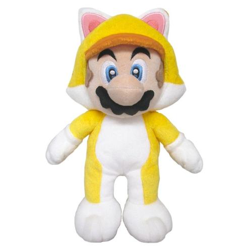 Super Mario 3d Land - Mario Chat - Peluche 24cm