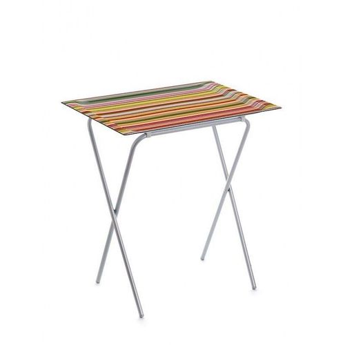 Don Hierro - Table Pliante Avec Plateau Amovible, Petite Table D'appoint Pliante Pour Cuisine, Camping, Terrasse, Jardin, Ada-09