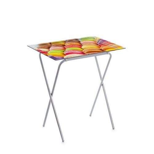 Don Hierro - Table Pliante Avec Plateau Amovible, Petite Table D'appoint Pliante Pour Cuisine, Camping, Terrasse, Jardin, Ada-40